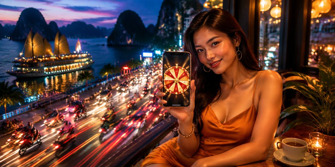 Giao diện casino live 359 với roulette tại Hạ Long